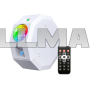 Проектор звездного неба Galaxy Projector Light KX-668RF с пультом дистанционного управления 20 режимов